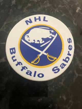 Vintage Buffalo Sabres Late 1970s Sticker
