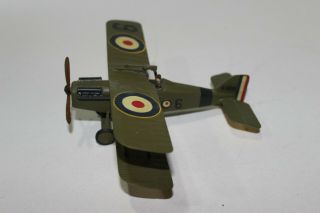 Vintage Wwi British Military Bi Plane