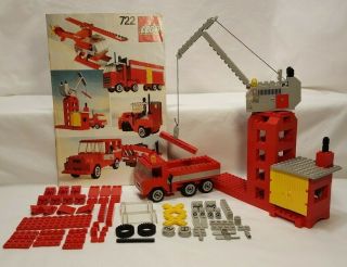 Vintage 1980 Lego 722 Universal Building Basic Set: 100 Complete W/instruction