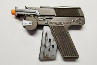 Vintage 1950s Lmco Nu - Matic 450 Shot Repeater Paper Popper Cap Gun