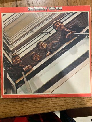 Vintage 1978 Vinyl Double Album - The Beatles 1962 - 1966 - Capitol