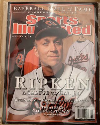 Baltimore Orioles Cal Ripken Jr.  Hall Of Fame Sports Illustrated Commemorative