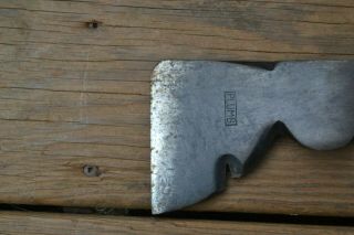 Vintage Plumb Carpentry Axe Hatchet Hammer Head 1lb 7oz Nail Puller Octagon USA 2