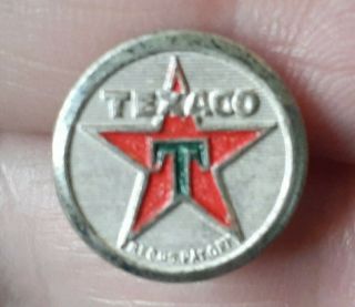 On Hold Vintage Texaco Gas Service Station Uniform Jacket Cap Hat Button