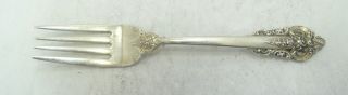 Wallace Sterling Silver Grande Baroque Salad Fork 6 1/2 Inches D2195