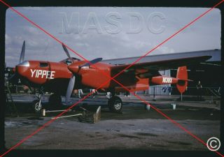 764 - 35mm Duplicate Aircraft Slide - F - 5g Lightning N138x Yippee @ Orco In 1965