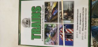 Trains Of North America A Complete Motion Picture Library 24 Dvd Set - 30,  Hours