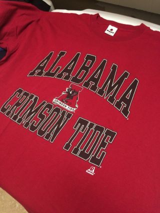 Vtg 90s Alabama Crimson Tide T - Shirt 2xl.  National Champions 1992 Football Ncaa