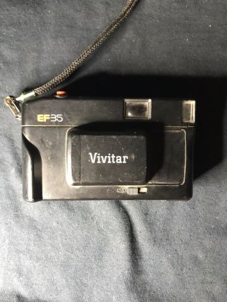 Vivitar Ef35 35mm Point - And - Shoot Film Camera Vintage Retro Rare