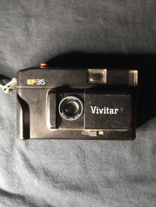 Vivitar EF35 35mm Point - and - Shoot Film Camera Vintage Retro Rare 2
