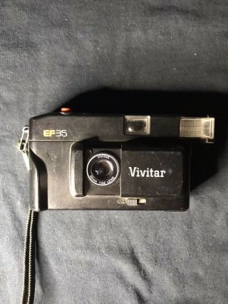Vivitar EF35 35mm Point - and - Shoot Film Camera Vintage Retro Rare 3