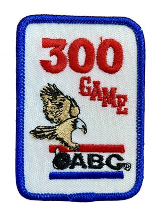 Abc American Bowling Congress 300 Game Patch.  Perfect Game.