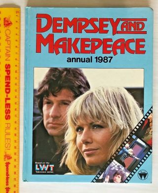 Vintage Dempsey & Makepeace Tv Series Photo Book Annual Hb Uk World Distributors