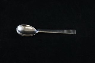 Georg Jensen Parallel Sterling Silver Teaspoon - 5 5/8 " - No Mono