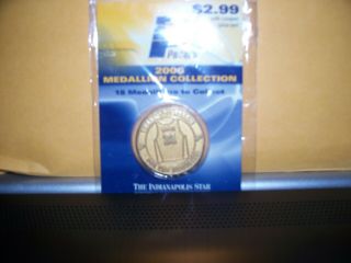 Indiana Pacers Coin Medallion Reggie Miller
