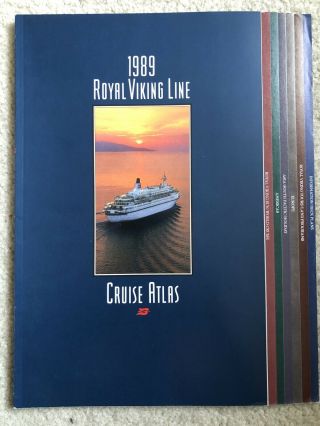 Royal Viking Line 1989 Cruise Atlas (intro Cruise Ship Royal Viking Sun)
