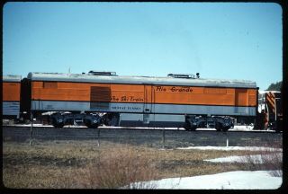 Rail Slide - Drgw Denver & Rio Grande Western 253 Tabernash Co 3 - 25 - 