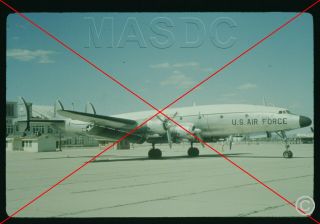 416 - 35mm Duplicate Aircraft Slide - C - 121g Constellation 54 - 4060 Wy Ang - 1966