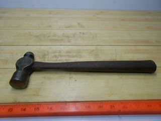 Vtg Plumb 20 Oz Ball Peen Machinist Mechanic Hammer Made Usa.