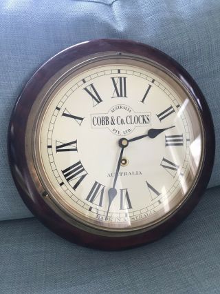 Cobb & Co.  Australian Wall Clock Vintage