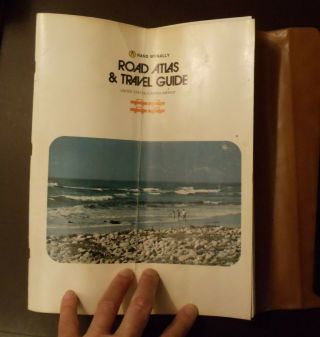 Rand Mc Nally Road Atlas & Travel Guide 1973 Edition - - Great Shape