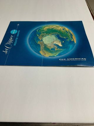 Pan American Jet Clipper Route Maps Atlas 1967