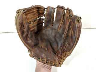 Vintage Wilson A2905 Baseball Glove Don Hoak Autograph Model Made In Usa Rht