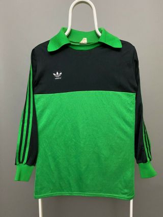 Adidas Erima Vintage 80 - S West Germany Football Jersey Soccer 5/6 M Goalkeeper