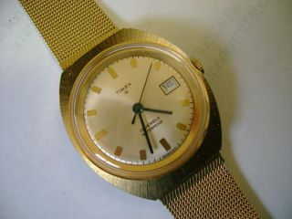 Vintage Wind Up Timex 21 Jewels 1971 Run And Keep Time