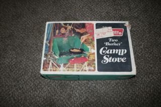 Coleman Two Burner Camp Stove 425e 1977 Once?