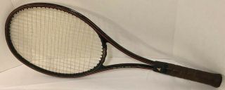 Vintage Pro Kennex Black Ace 98 Mid Size| L4 (4 1/2”l) Tennis Racquet