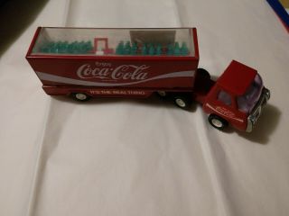 Vintage Buddy L Corp Coca Cola Tractor Trailer Truck W/ Cases & Hand Truck