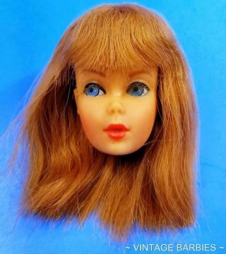 Rare Titian Dramatic Living Barbie Doll 1116 Head Only - Vintage 1970 