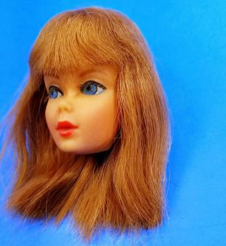 RARE Titian Dramatic Living Barbie Doll 1116 Head Only - Vintage 1970 ' s 2