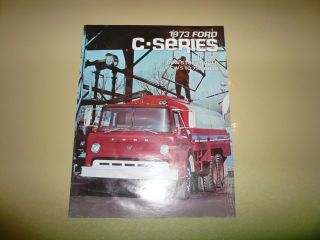 1973 Ford C - Series Sales Brochure - Vintage