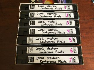 2002 Western Conference Finals Vhs - Detroit Red Wings Vs.  Colorado Avalanche