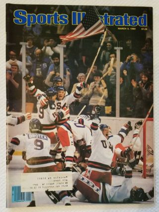 Sports Illustrated March 3,  1980 U.  S.  Olympic Hockey Team