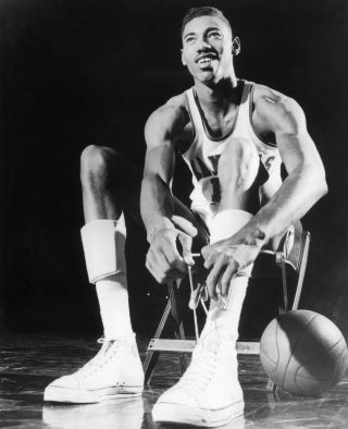 Wilt Chamberlain Kansas Jayhawks Basketball 8x10 Sports Photo (r)