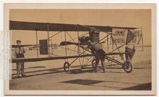 Aviation Pioneer Glenn Curtiss Gold Bug Golden Flyer Planes Vintage Card