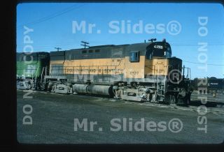 Slide Sp&s Spokane Portland & Seattle /bn Alco C425 4259 Pasco Wa 1972