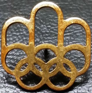 Vintage Olympic Games Montreal 1976 Official Participant Olympic Pin - Canada