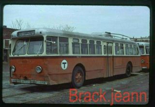 Mbta Boston (ma) Bus Slide 8513 Taken 1977