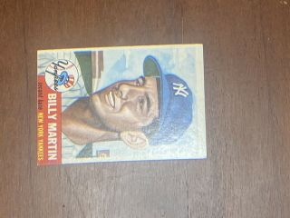 1953 Topps Billy Martin 86 Baseball Card