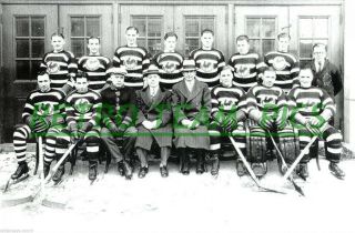 1930s Ahl Providence Reds Reprint Hockey Team Photo