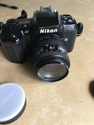 Vintage Nikon Af 6006 Lens Af Nikkor 35 - 70mm 1:3.  3 - 4.  5 Photography Retro