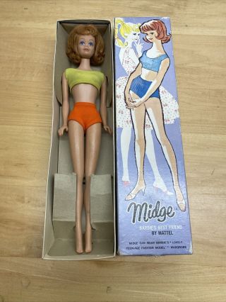 Mattel 1962 Blonde Midge Doll / Barbie 