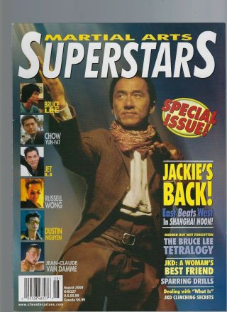 Martial Arts Stars August 2000 Jackie Chan