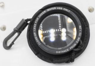 Unknown Fit Vintage - 43mm Id Underwater Camera Close Up Lens Filter & Case