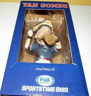 Yan Gomes Cleveland Indians Stadium Bobblehead 7/9/16 10 Baseball Catcher Nib