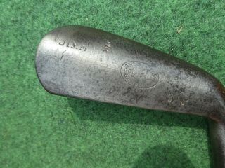 Playable Vintage Hickory Jimmy Iron Sw C7 Old Golf Memorabilia